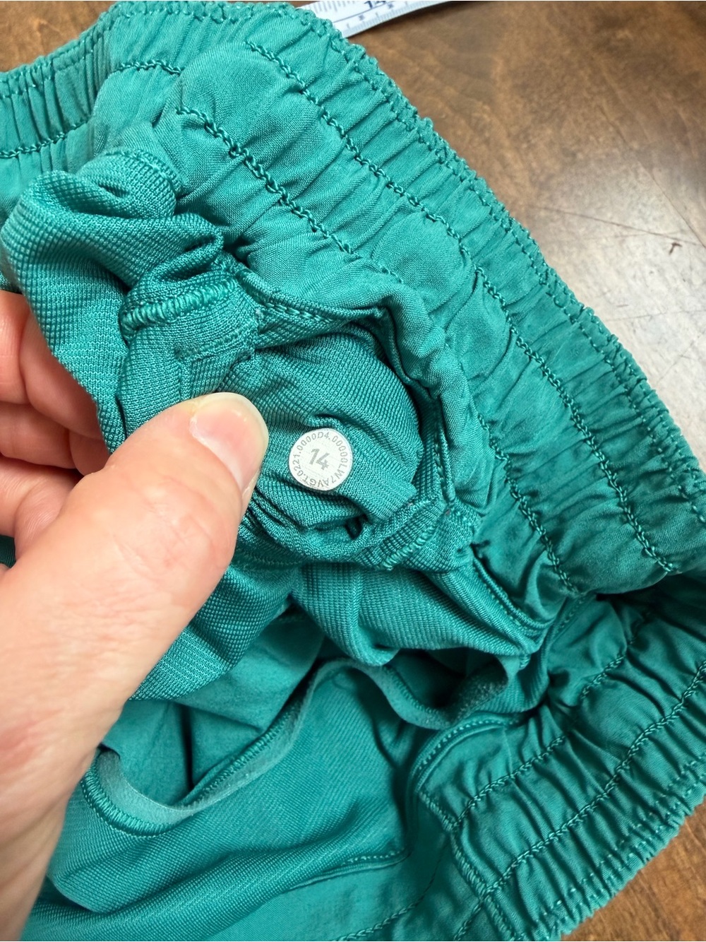 Lululemon Hotty Hot Low Rise Short 4"
Teal Lagoon running shorts - Picture 10 of 10
